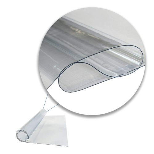 Clear Fire Retardant Vinyl