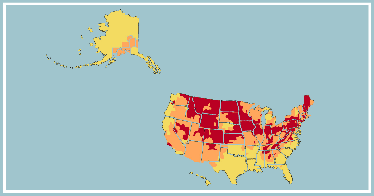 Radon Exposure Risk Map