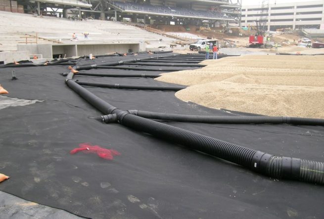 Non woven geotextile
