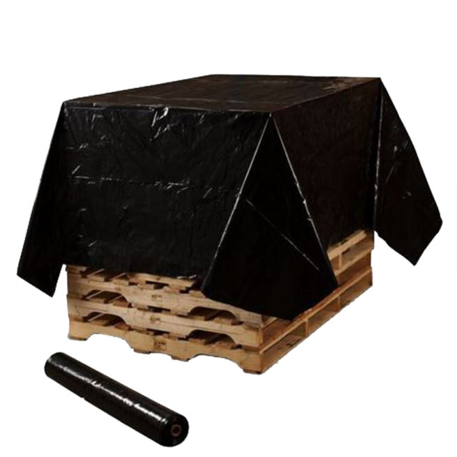 4 Mil Black Fire Retardant Plastic Sheeting - Image 3