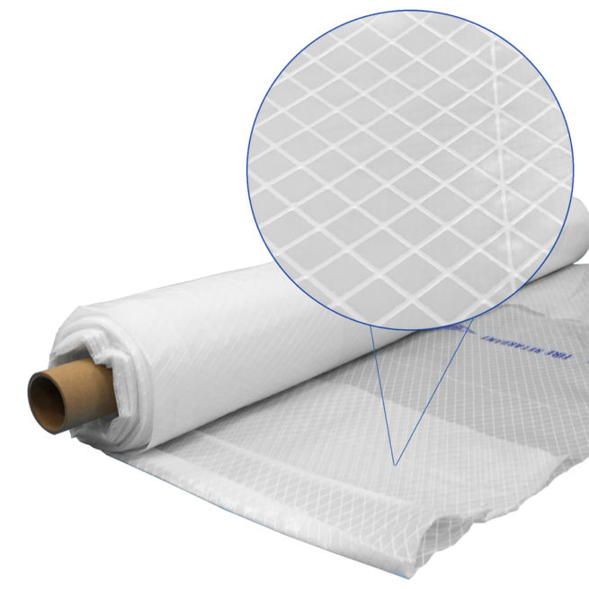 6 Mil Dura Skrim® Fire Retardant Reinforced Plastic Sheeting - Image 3