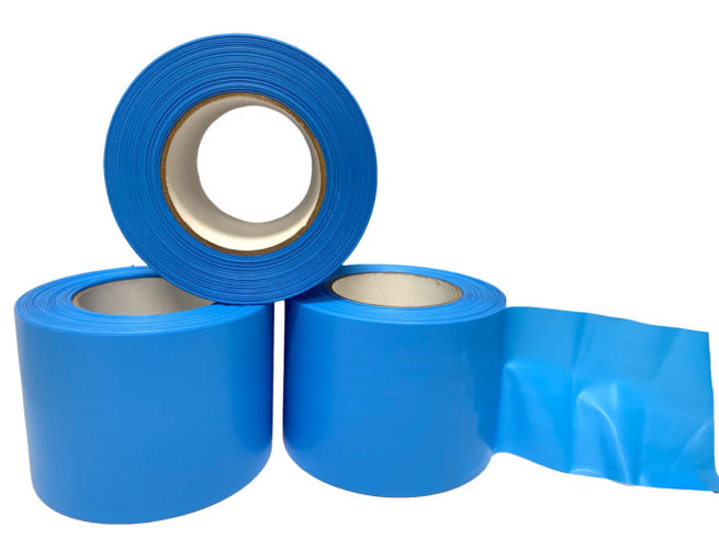 377 FRPE Blue Fire Retardant Tape | Americover