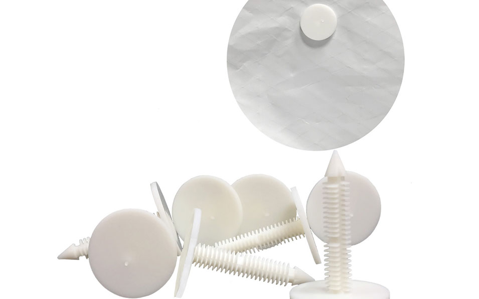Halloween Plastic Sheeting Fasteners
