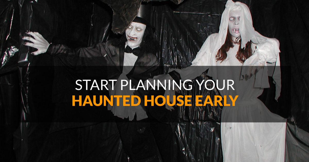 Start Planning Your Haunted House Early Americover Start Planning Your Haunted House Early Americover
