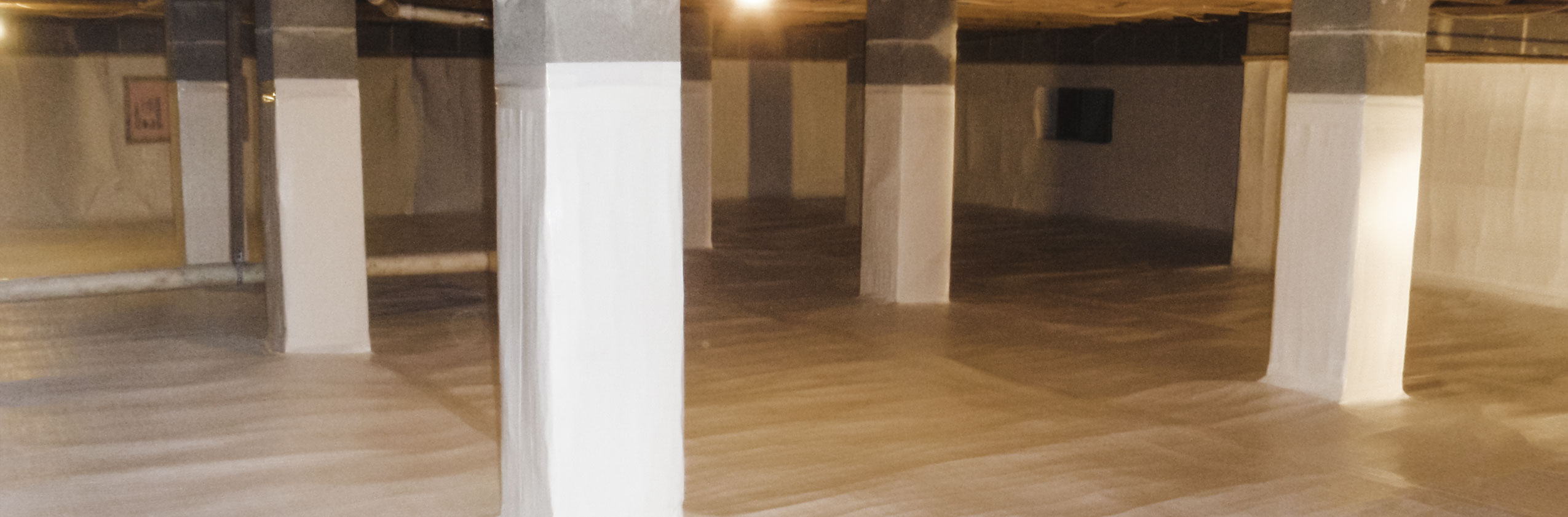 Crawl Space Vapor Barrier Plastic Sheeting