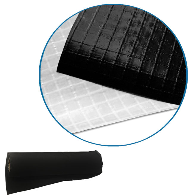 14 Mil Tuff-Scrim™ Black and 6 Mil Tuff-Scrim™ Black