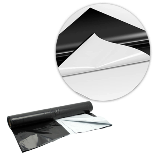 AG6BW black White poly sheeting by Americover