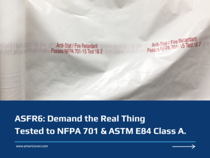 ASFR6 Antistatic Fire Retardant Plastic Sheeting: Specs, Uses, and How to Verify the Real Thing