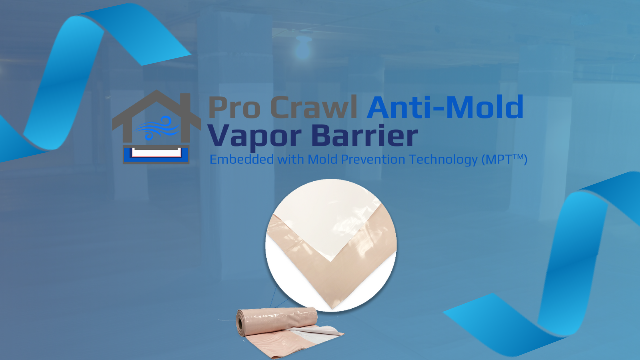 Americover Launches New Pro Crawl™️️ Anti-Mold Vapor Barrier