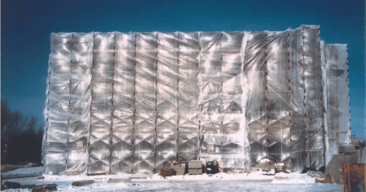 Clear woven greenhouse plastic covers are designed to provide maximum light exposure while still remaining durable.