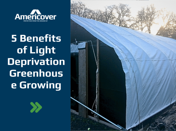 Light Deprivation Greenhouse Growing extends the Growing Season So you Can Harvest More