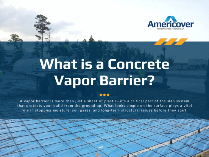 What is a concrete vapor barrier - buying tips