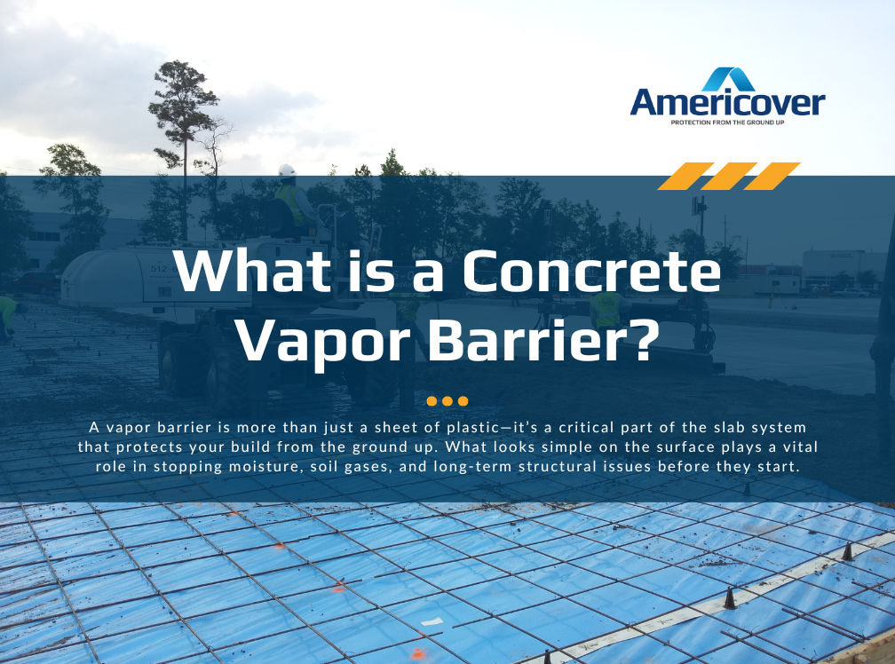 What is a concrete vapor barrier - buying tips