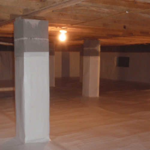 Radon exposure can be dangerous but controllable by using radon resistant vapor barriers.