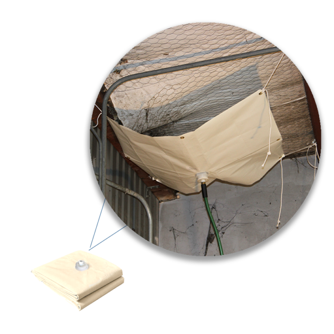 Leak Diverter Drain Tarp