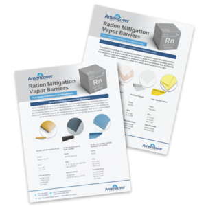 Radon Mitigation Vapor Barrier Brochure