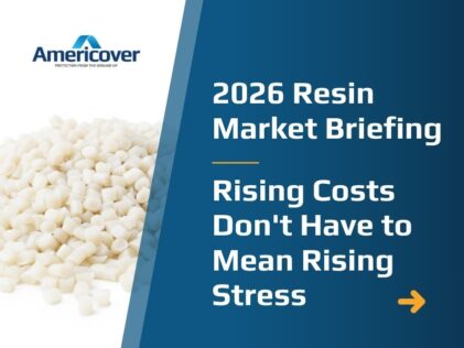 Americover offers transparency for rising costs impacting plastic sheeting products.