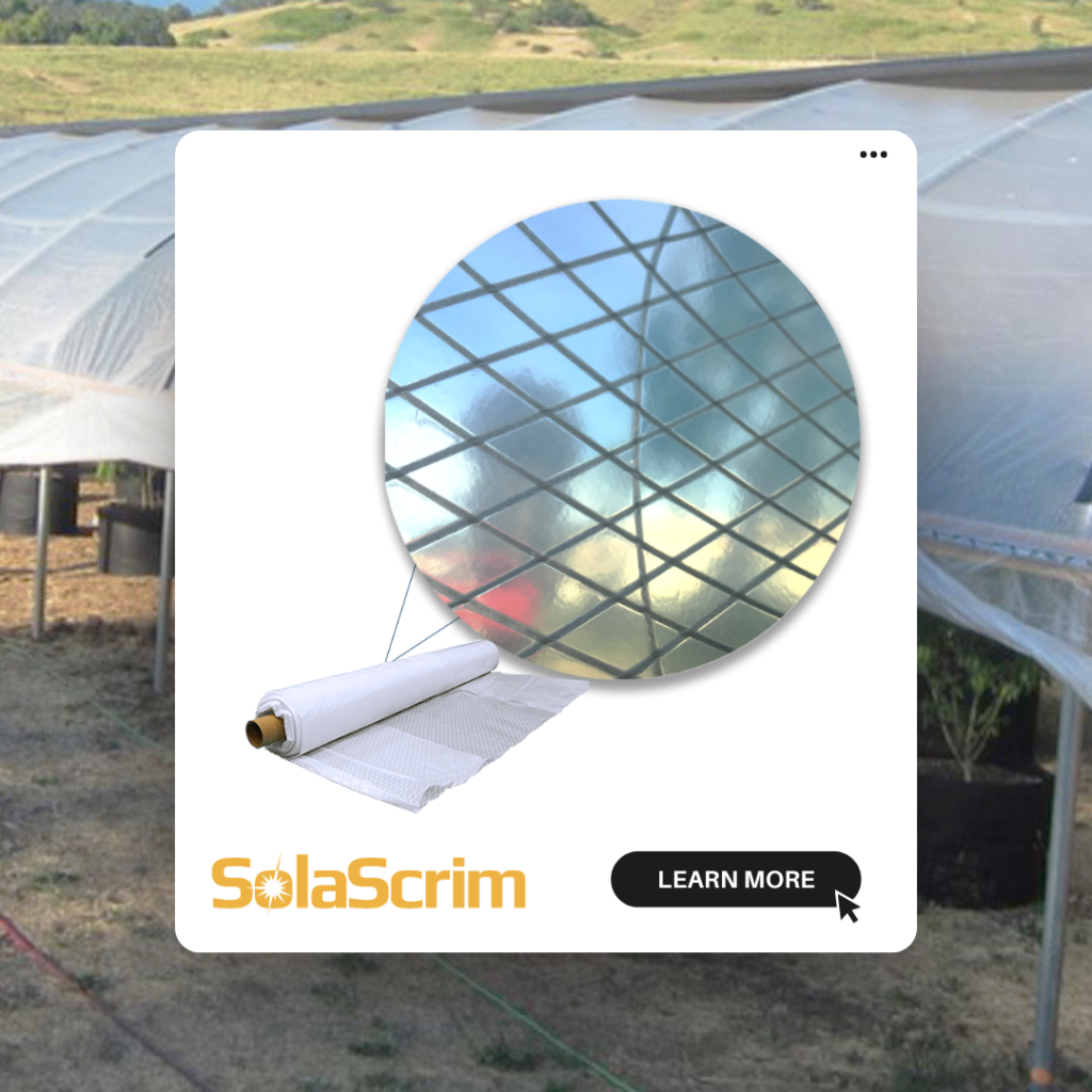 SolaScrim Reinforced Greenhouse Film