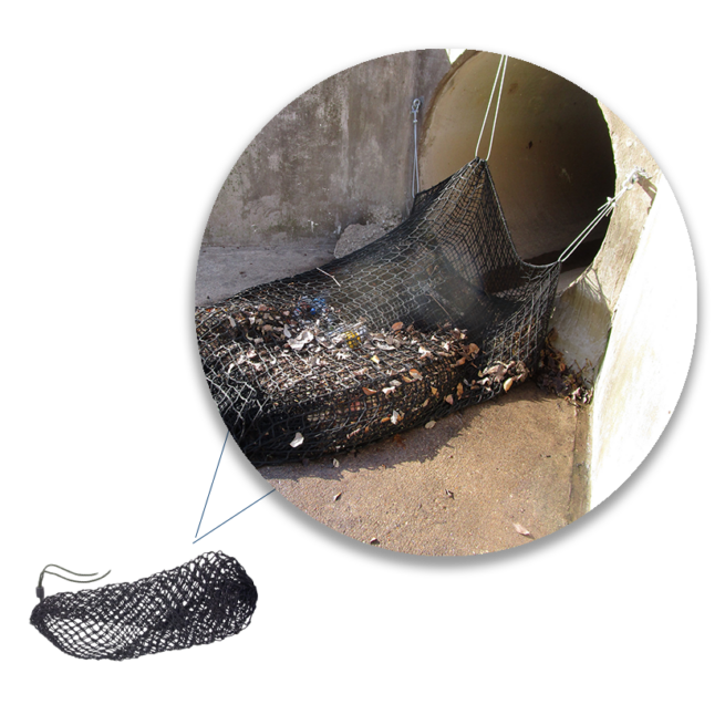 Drain Pipe Debris Netting