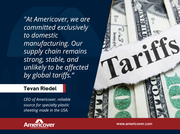 Global Tariffs Not Currently Impacting Americover's Products