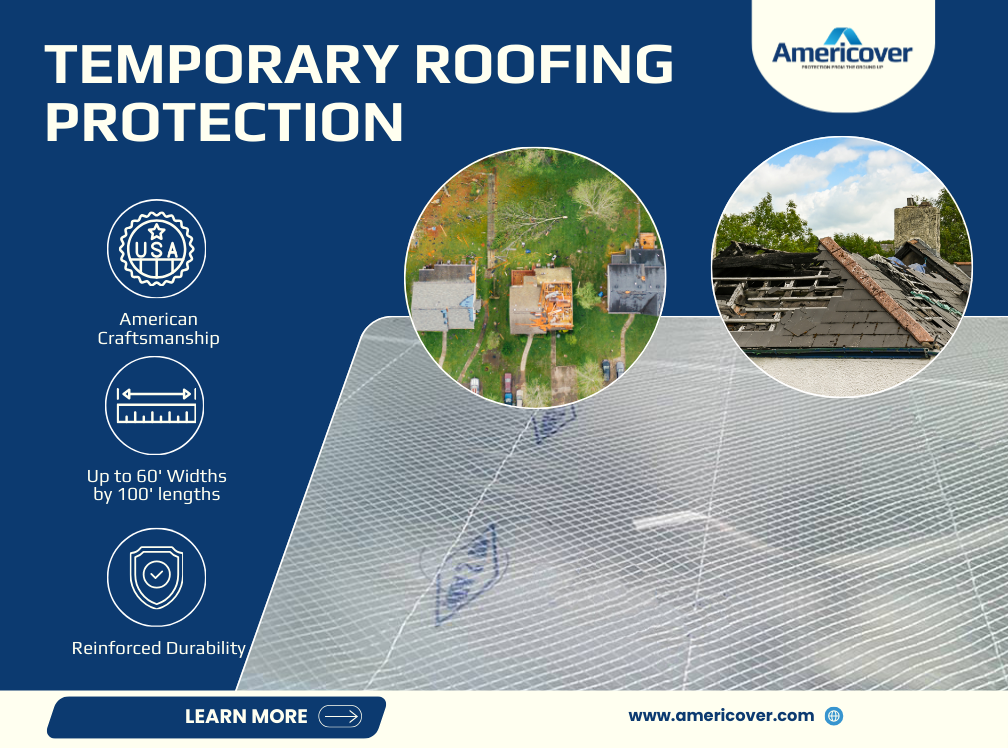 FEMA tarp alternative for roof damage