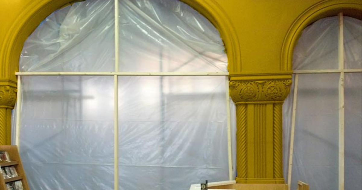 The Best Plastic Dust Barrier for Indoor Containment Systems