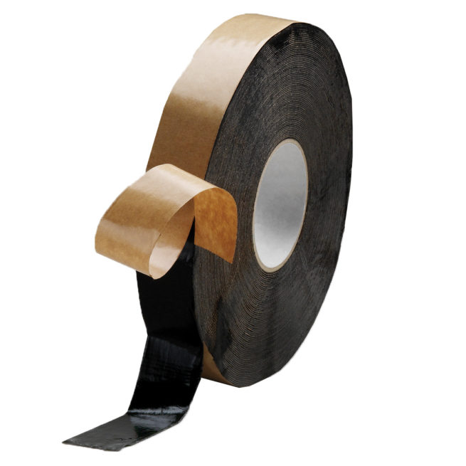 2 Sided Black Butyl Rubber Tape