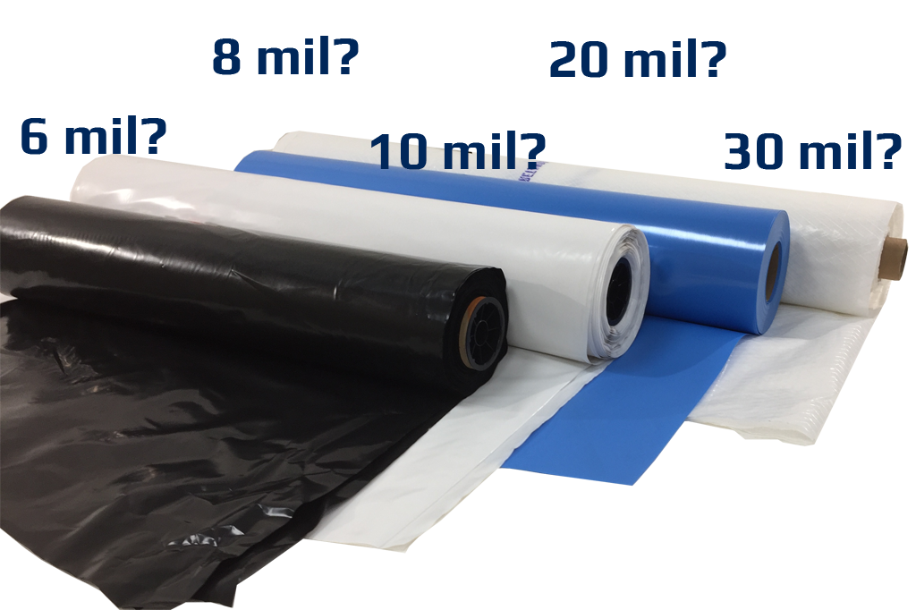 What Is The Ideal Plastic Sheeting Thickness For My Application 