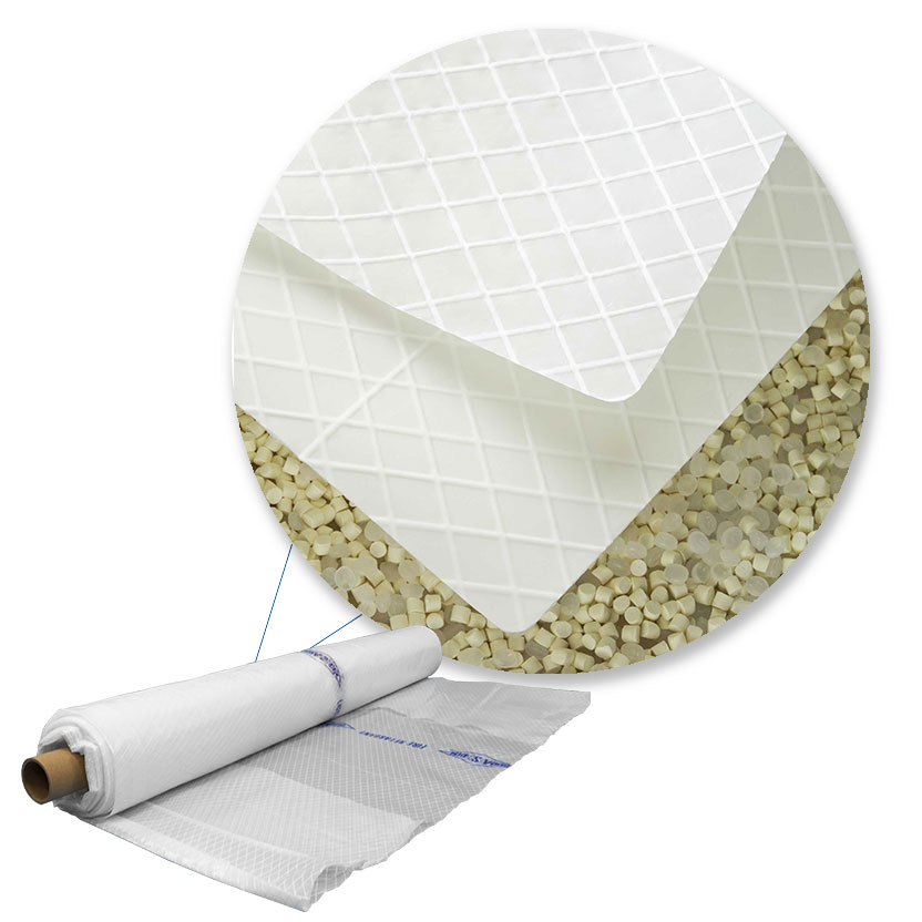 Fire Retardant String Reinforced Plastic Sheeting