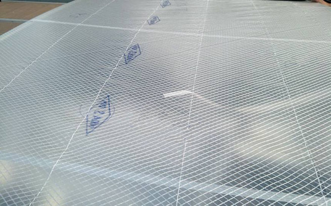 6 mil Clear Dura-Skrim® Reinforced Plastic Sheeting - Image 5