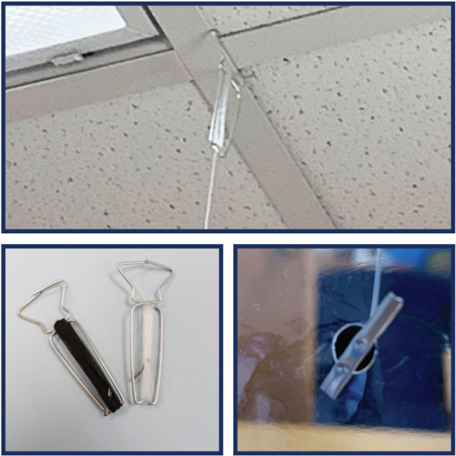 Protective barrier hangers