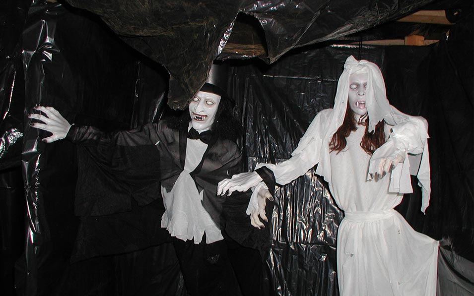 Haunted House Plastic Sheeting