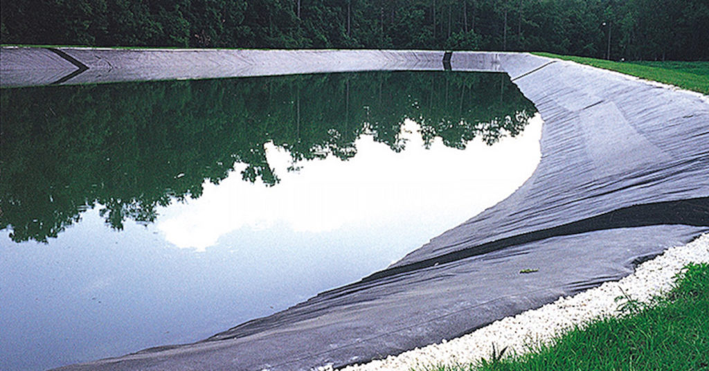 how to install a pond liner