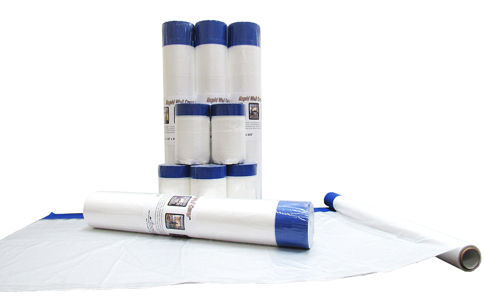 Rapid Wall Cover rolls for dust containment