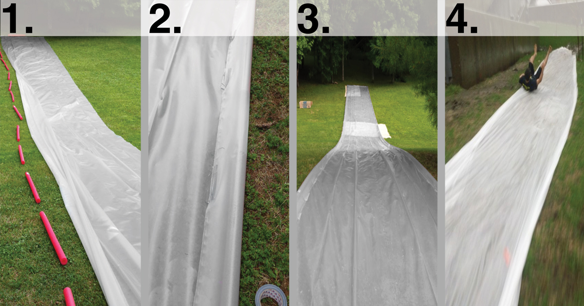 DIY Slip 'n Slide